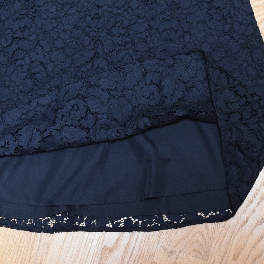 NWT Loft Sleeveless V-Neck Lace Dress in Women's Size 8T - Picture 12 of 16